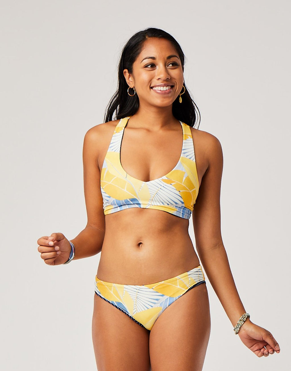 St. Barth Reversible Bottom : Wahine/Navy Bayside - FINAL SALE