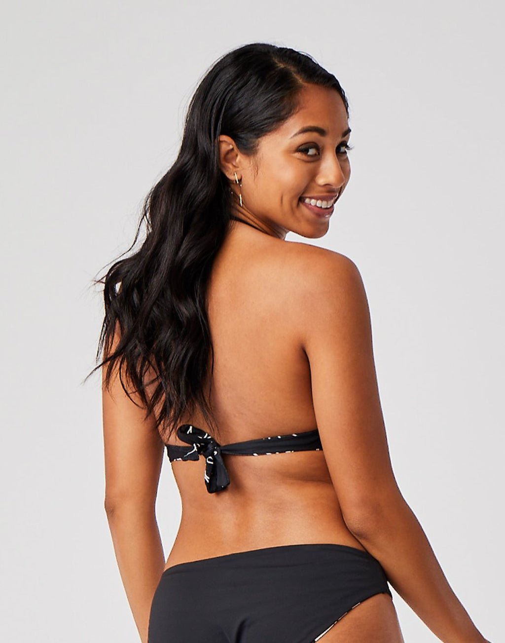 Beth Reversible Top: Wailuku/Black - FINAL SALE