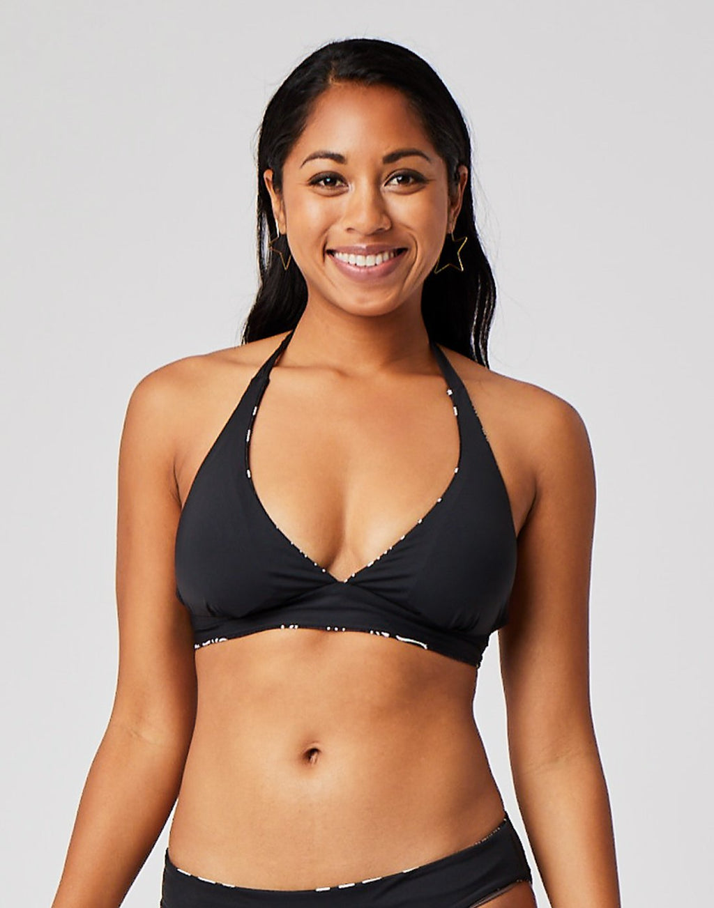 Beth Reversible Top: Wailuku/Black - FINAL SALE