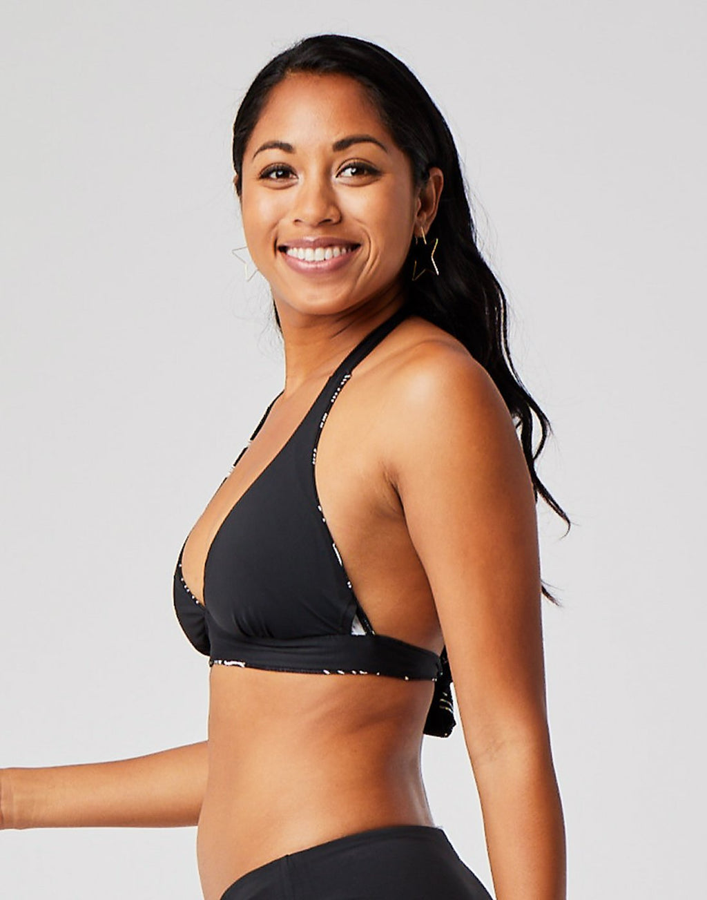 Beth Reversible Top: Wailuku/Black - FINAL SALE