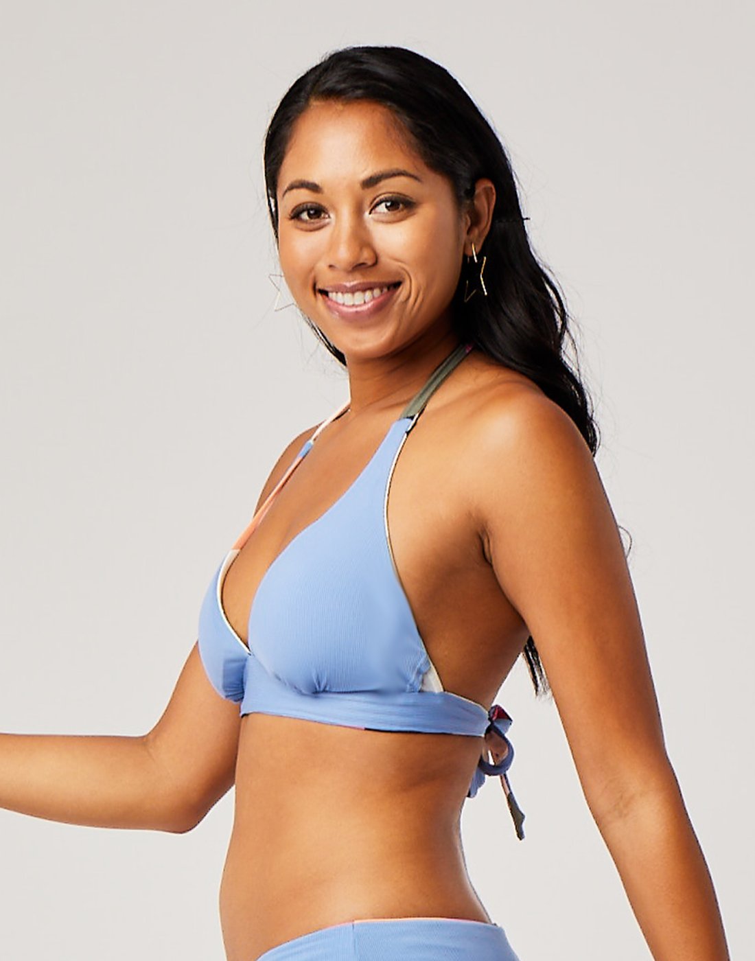 Beth Reversible Top: Kalani/Iris - FINAL SALE