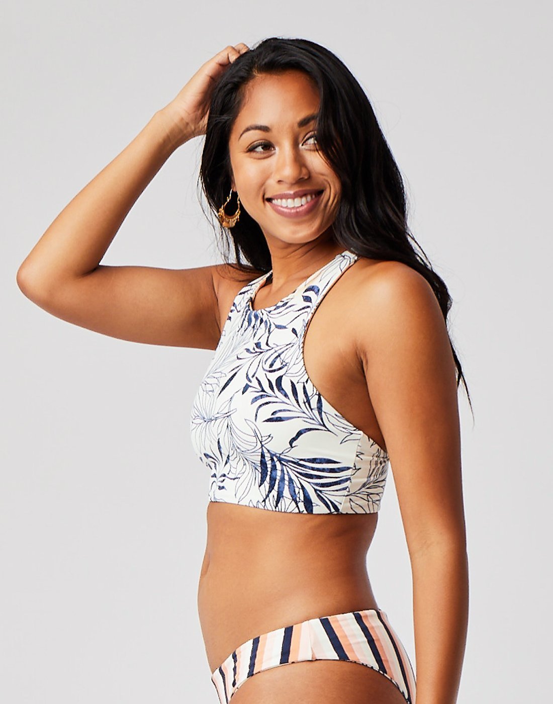 Sanitas Reversible Top : Alana/Rainbow - FINAL SALE