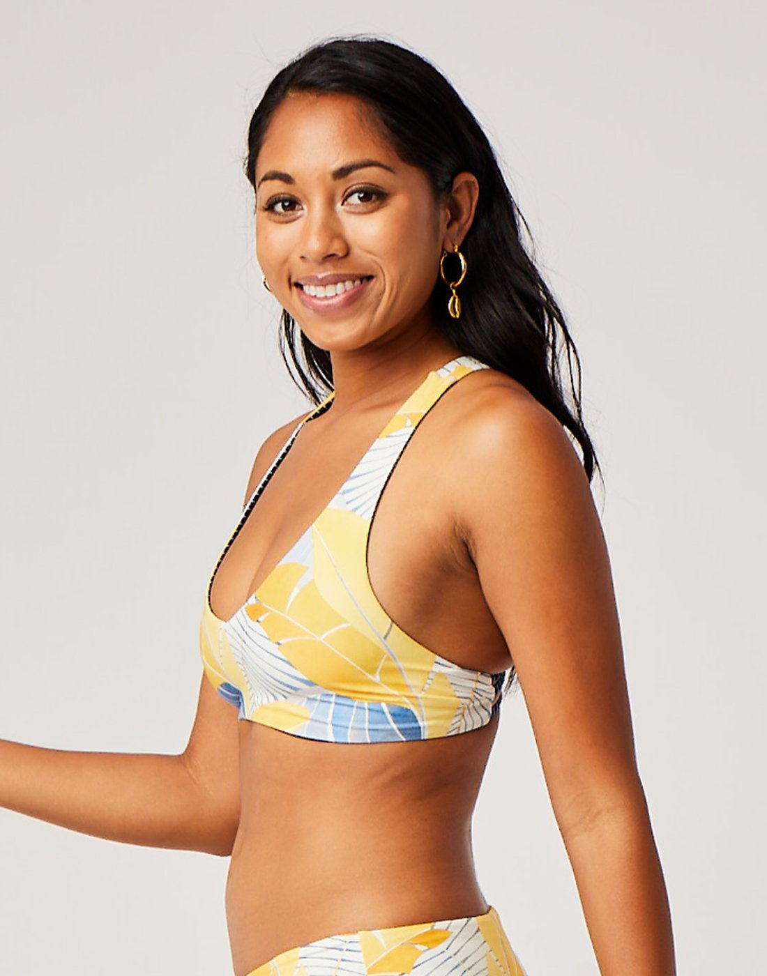 La Jolla Reversible Top : Wahine/Navy Bayside - FINAL SALE