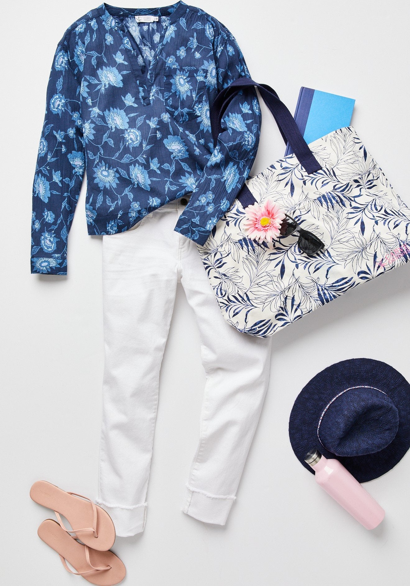 Davis Top: Navy Haku - FINAL SALE