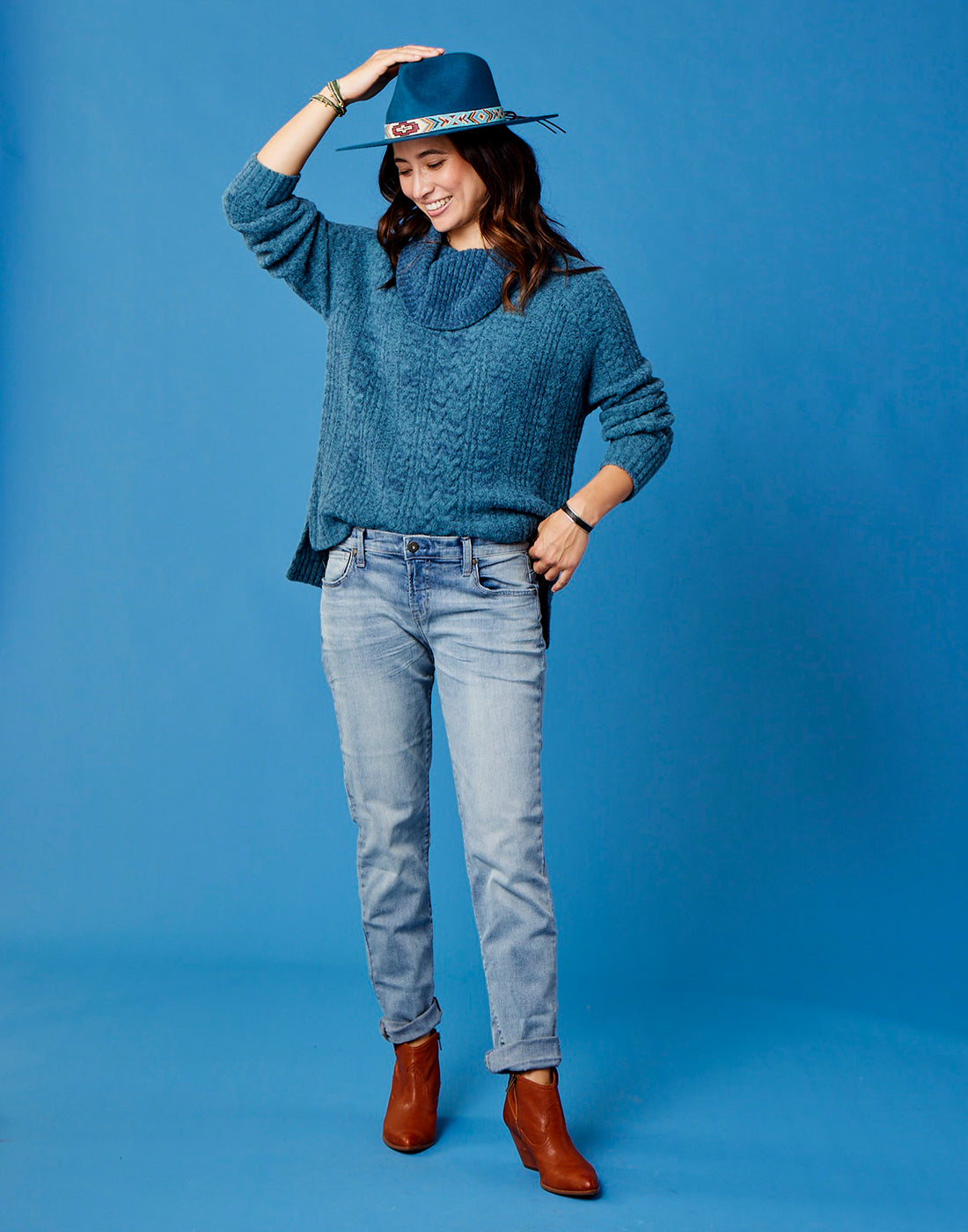 Field Sweater: Hydro Heather