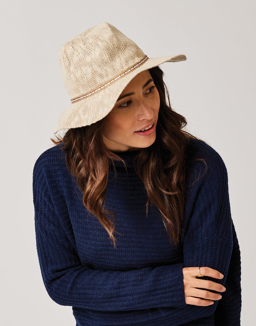 Capistrano Crushable Hat : Natural