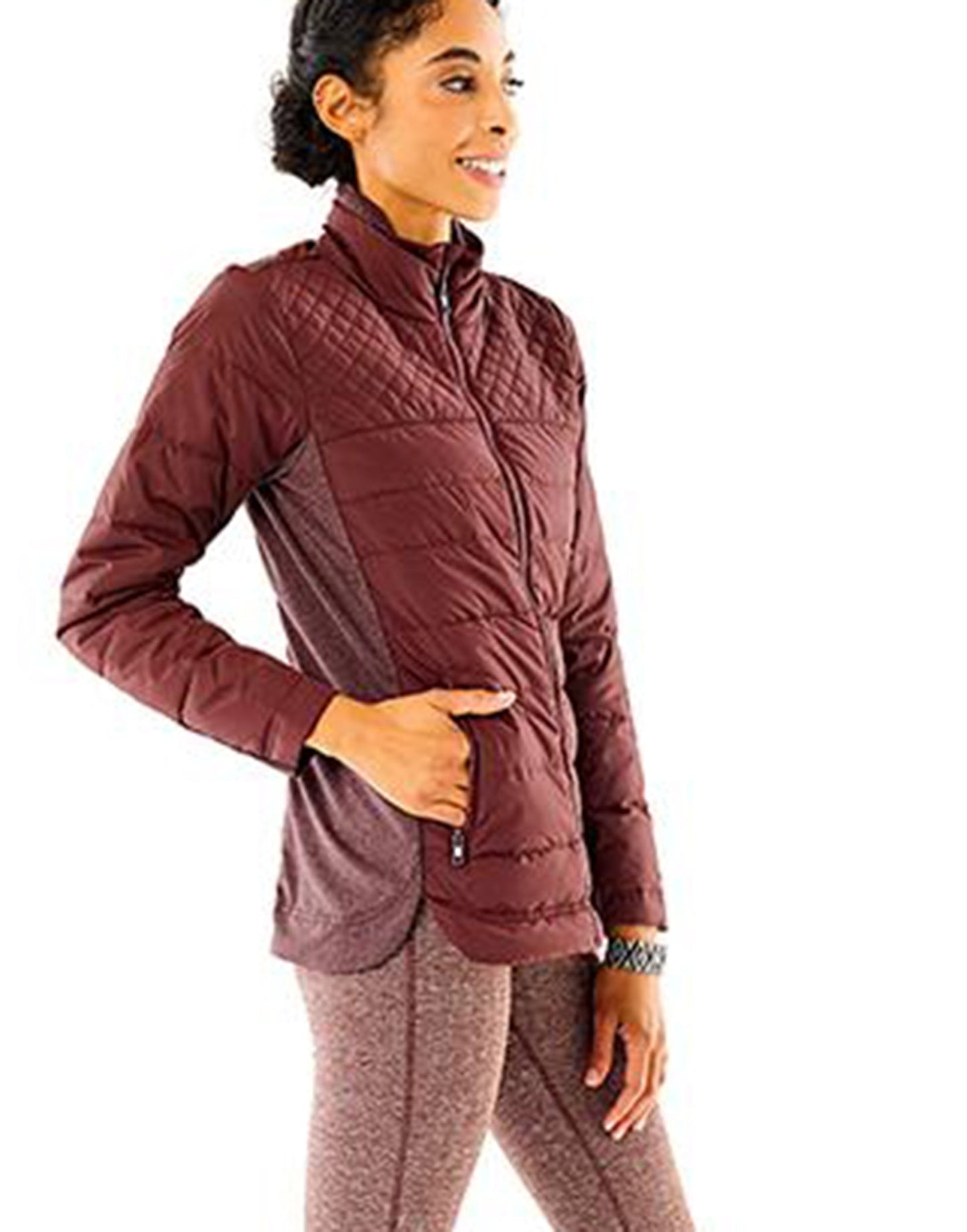 Heavenly Jacket: Merlot - FINAL SALE