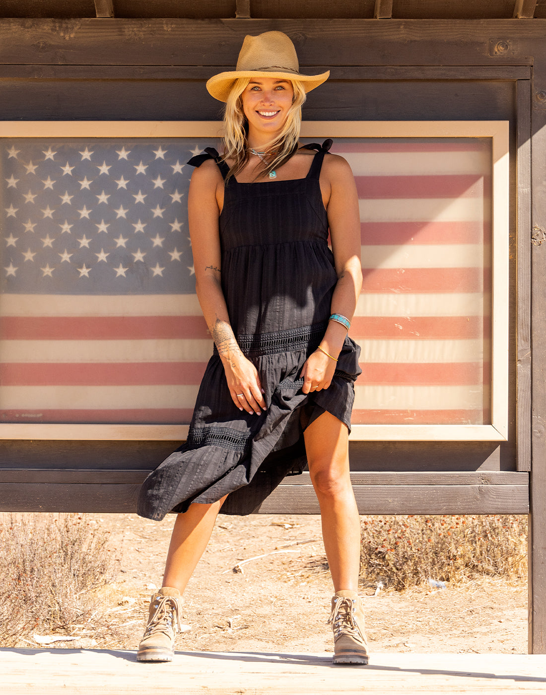 Kiera Dress: Black