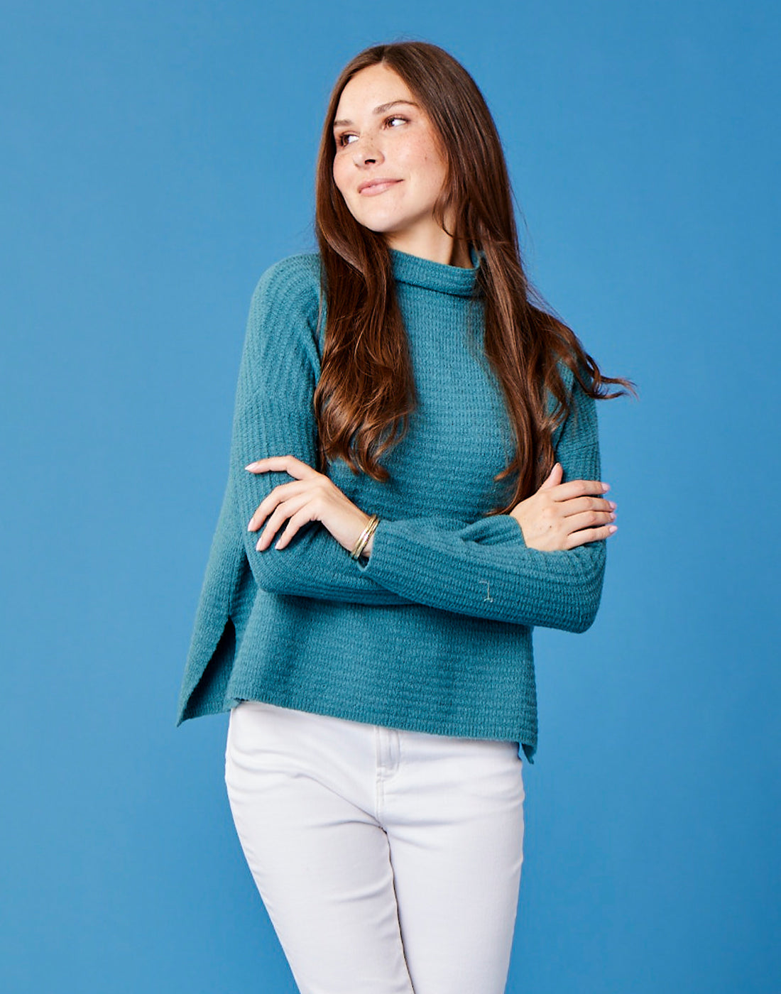 Livia Sweater: Hydro