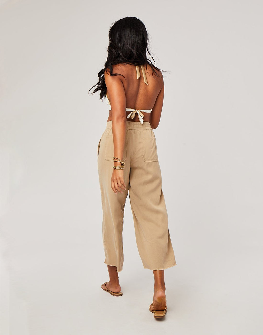 Riley Pant : Light Straw - FINAL SALE