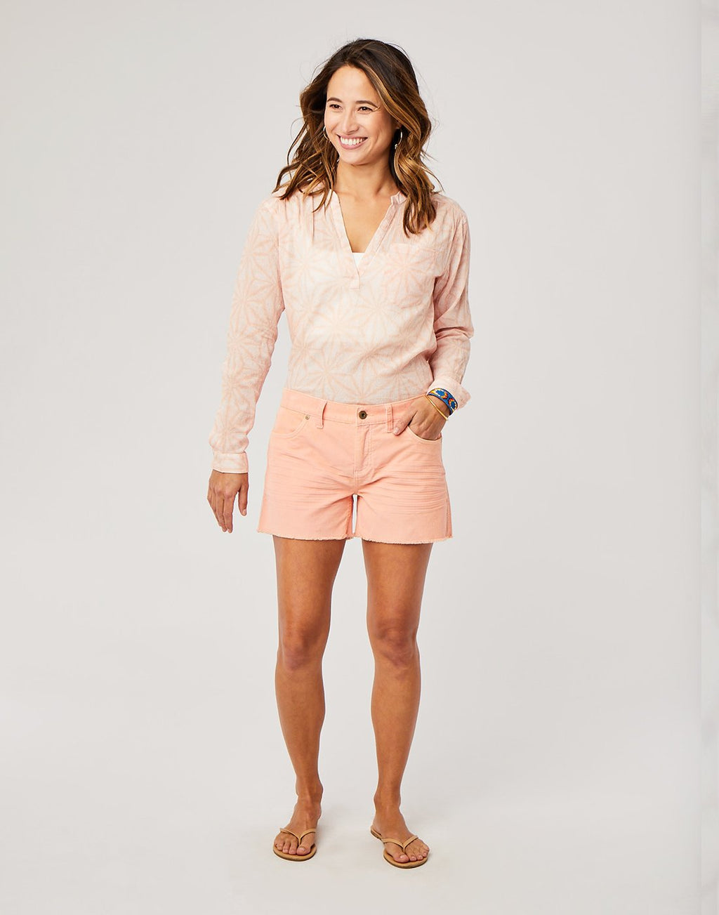 Oahu 4" Short : Guava