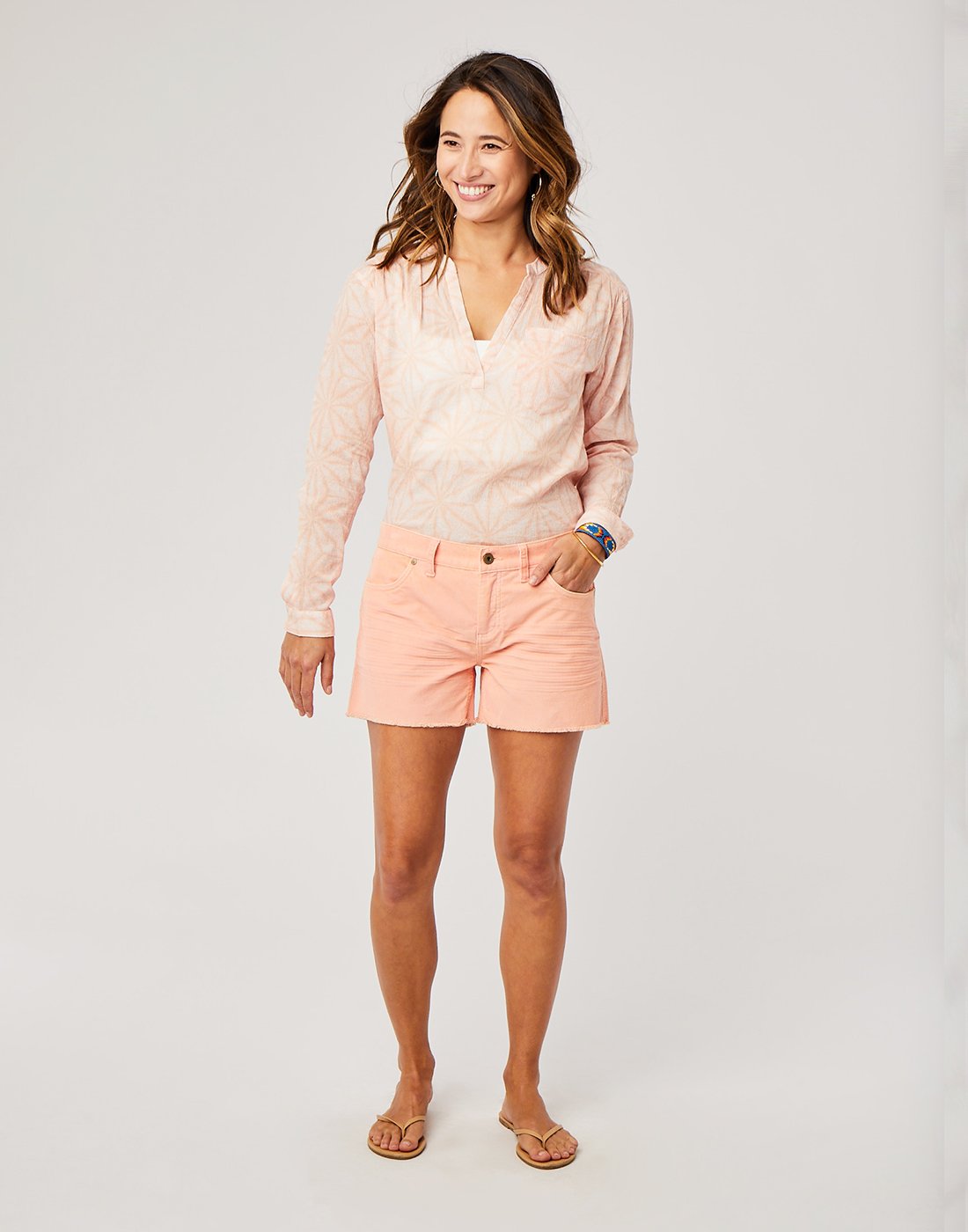 Oahu 4" Short : Guava