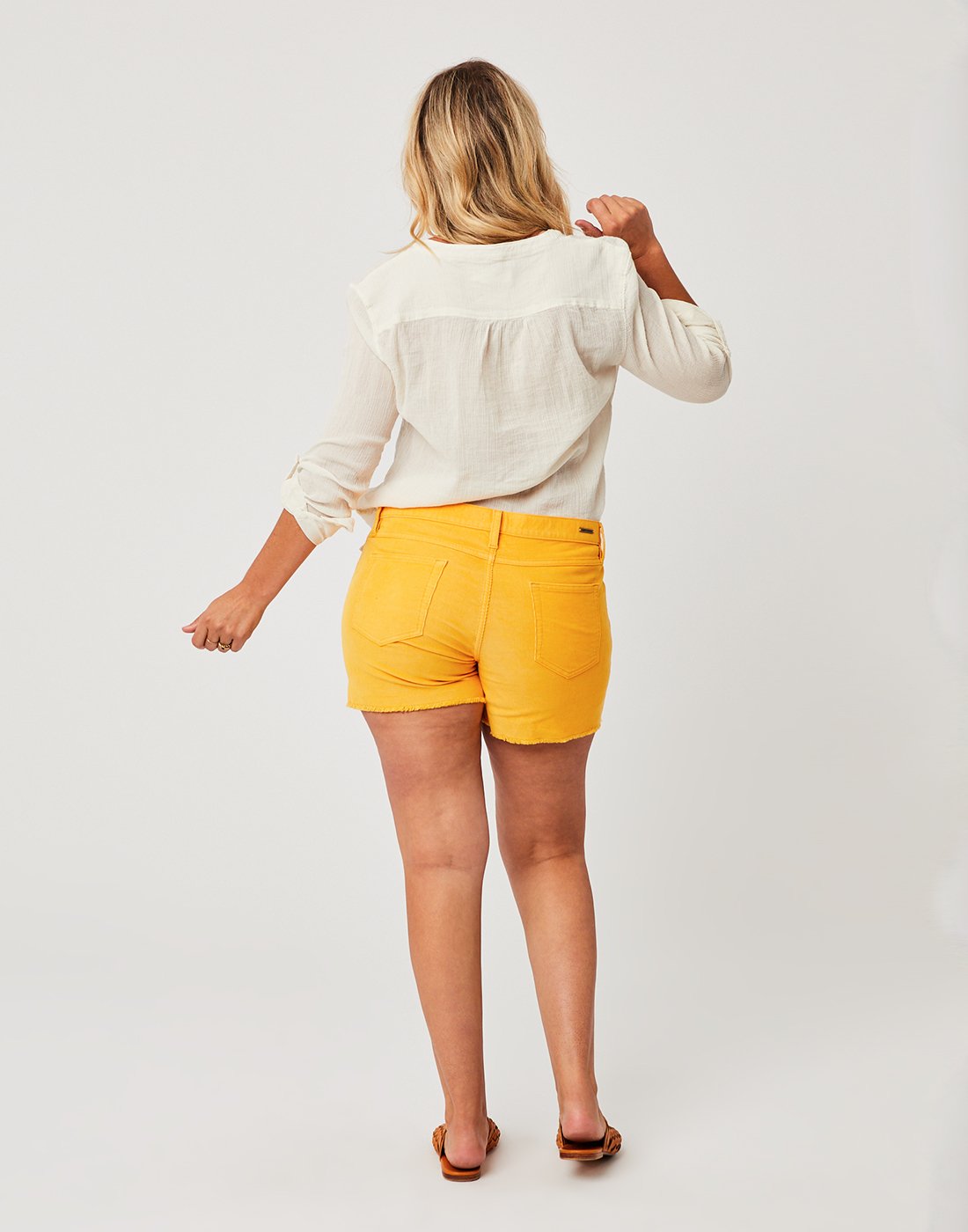 Oahu 4" Short : Papaya