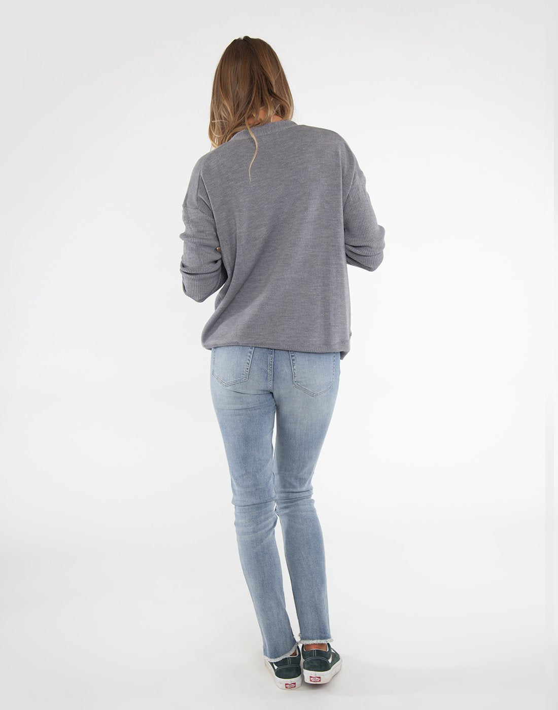 Aurora Sweater: Grey Heather