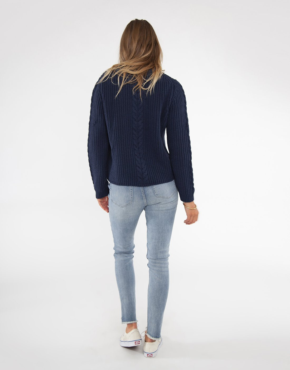 Walsh Sweater: Navy - FINAL SALE