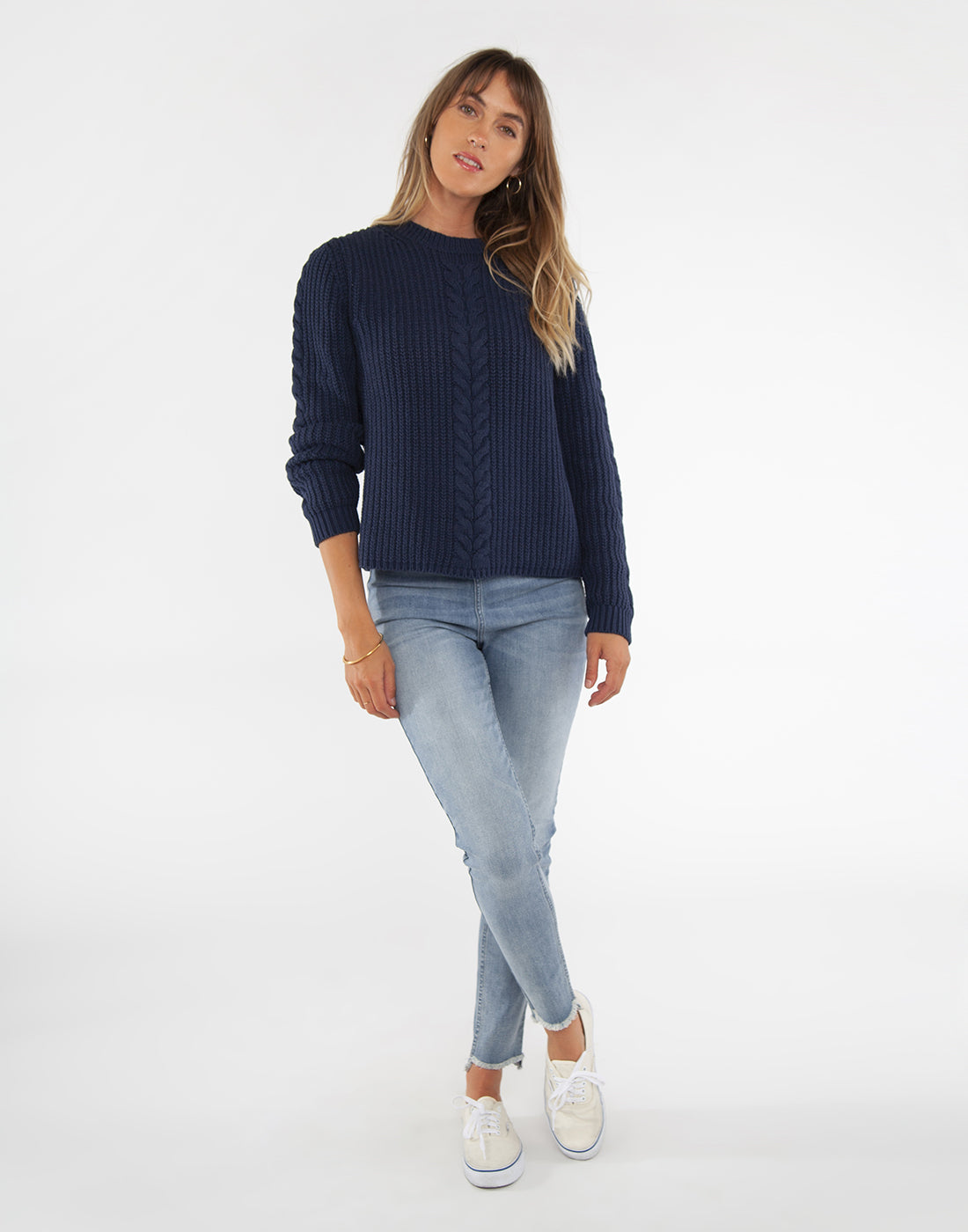 Walsh Sweater: Navy - FINAL SALE