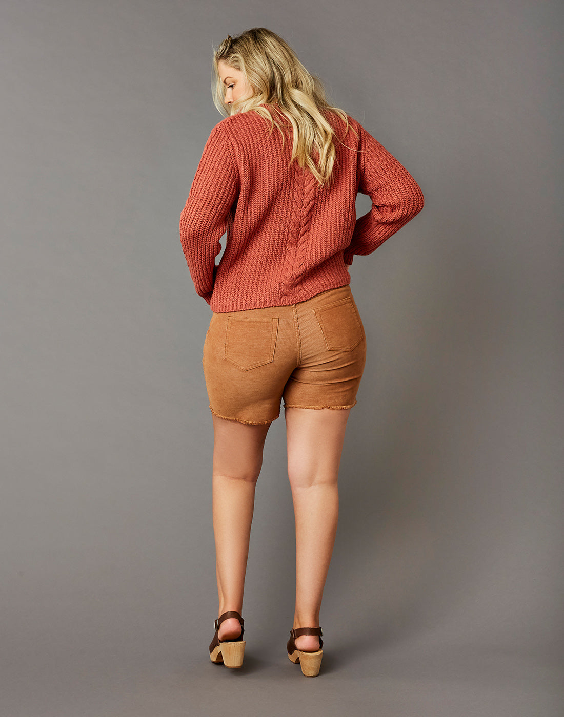 Walsh Sweater: Red Clay - FINAL SALE