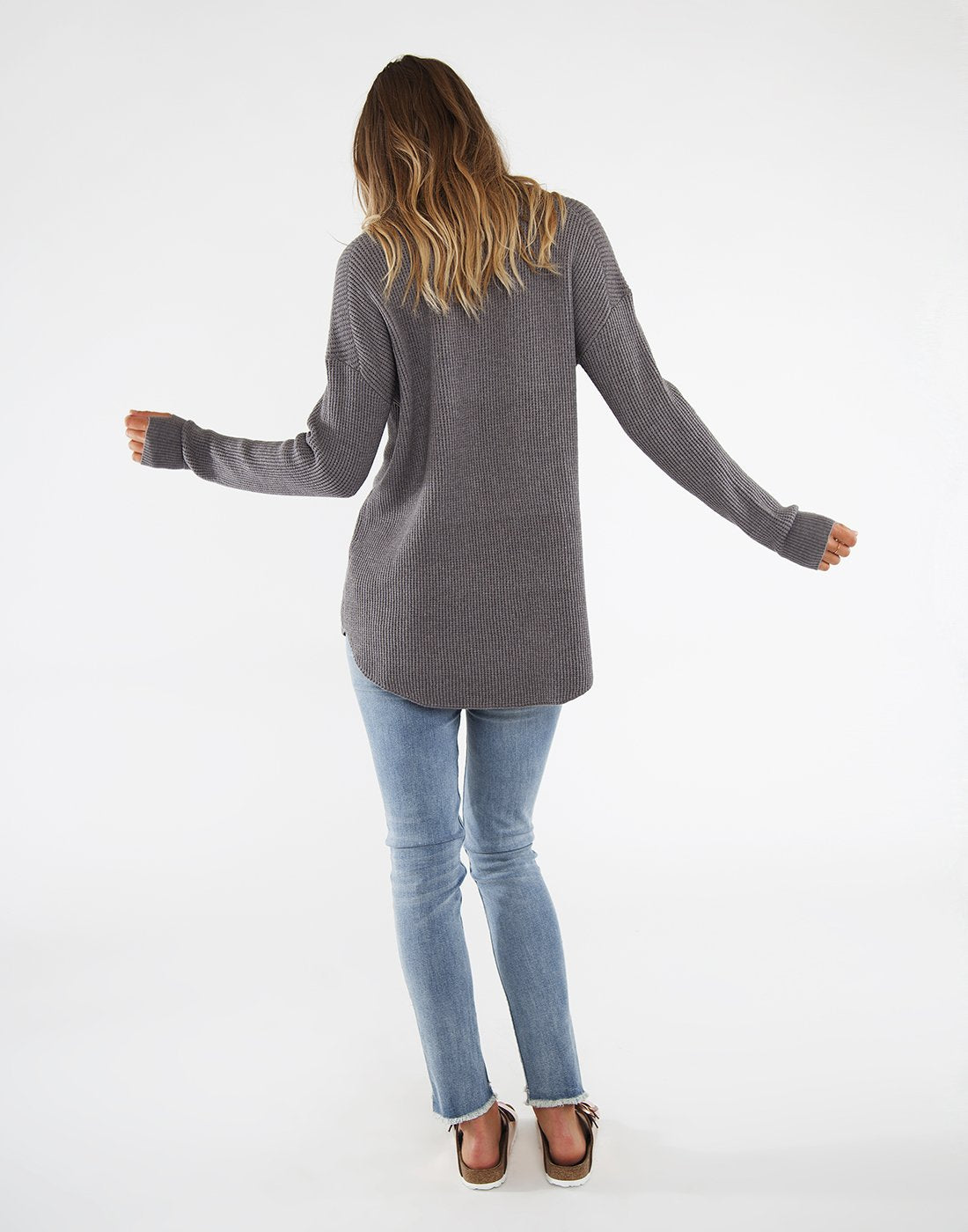 Rockvale Sweater : Grey Heather