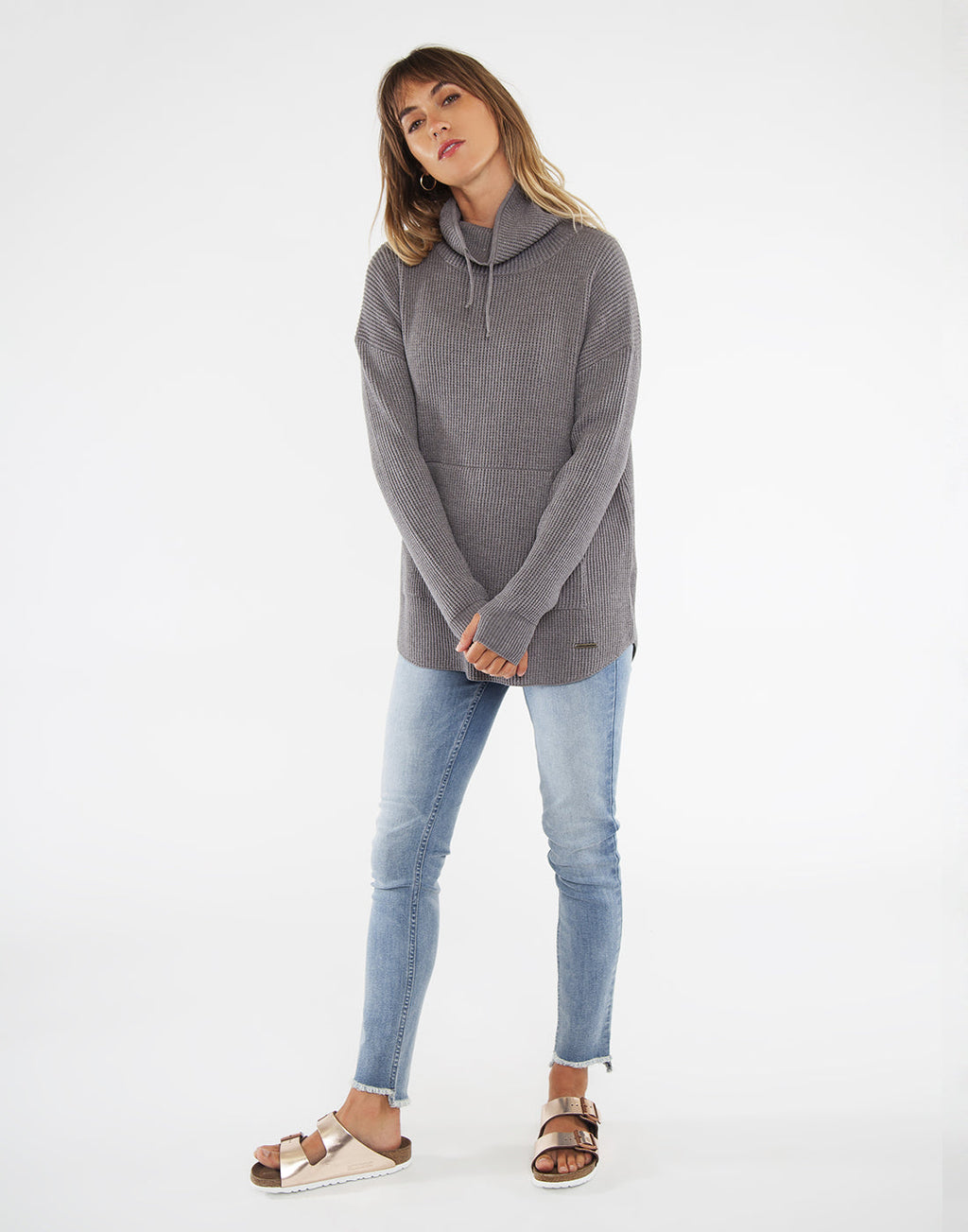 Rockvale Sweater : Grey Heather