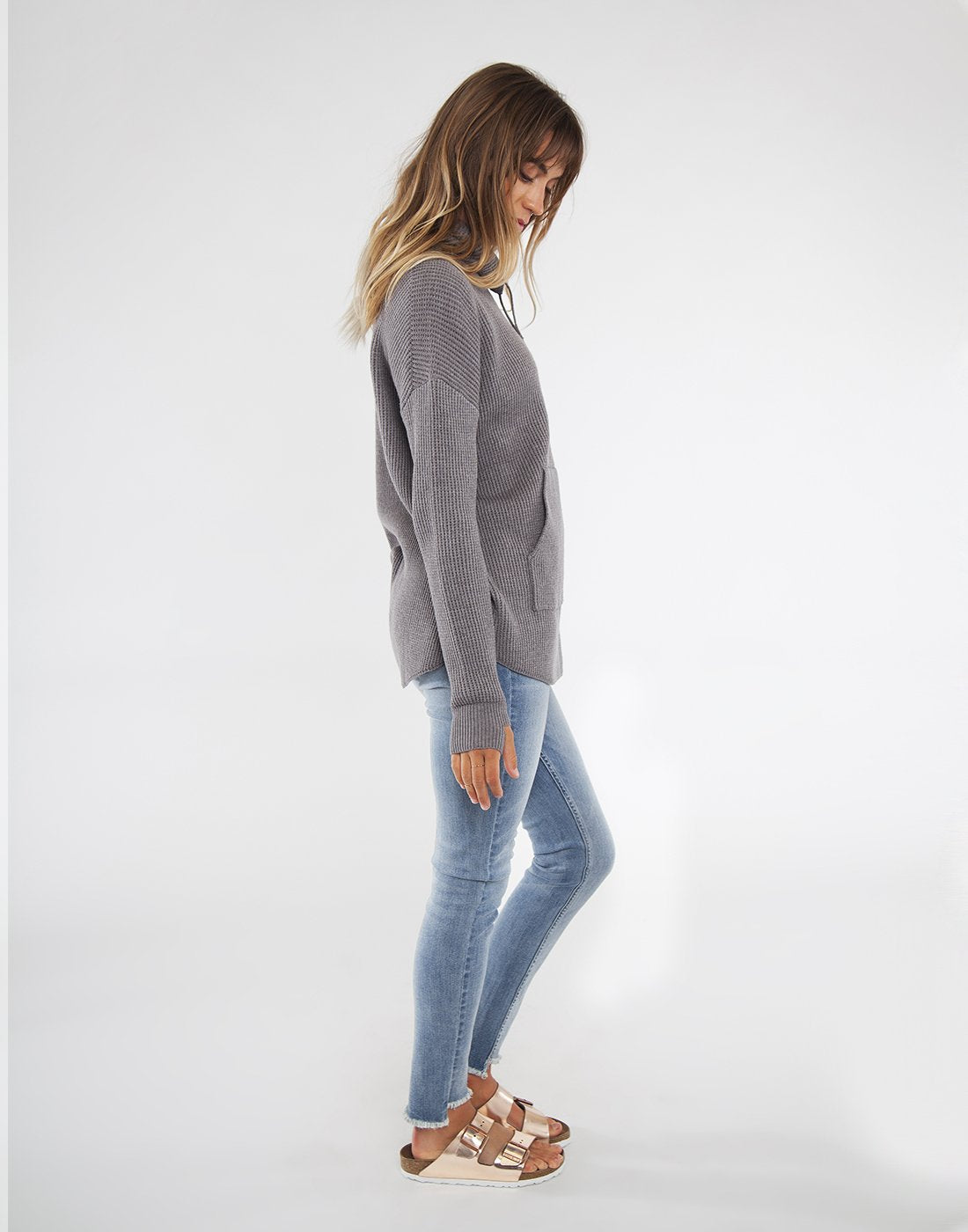 Rockvale Sweater : Grey Heather