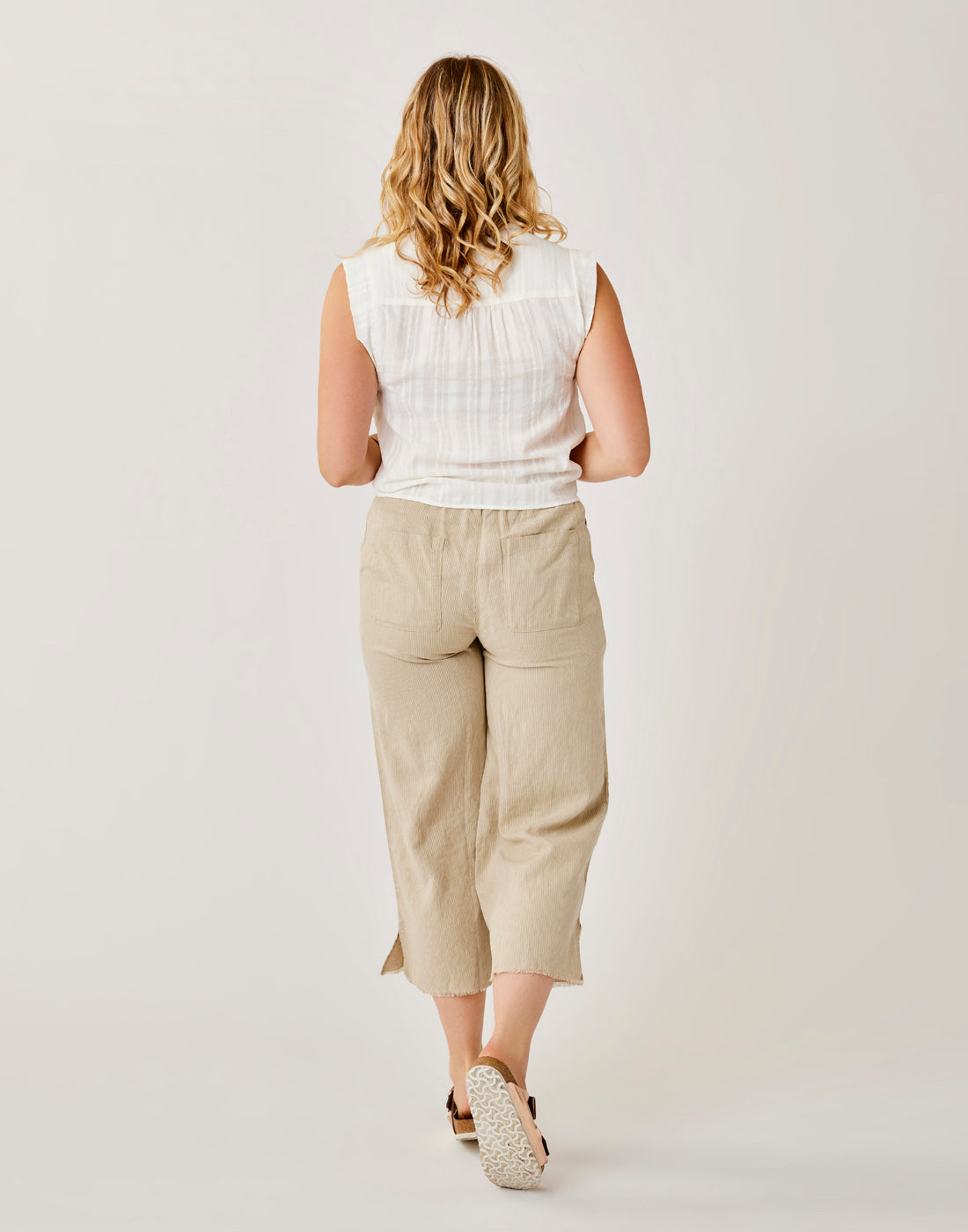 Blake Pant: Lt. Khaki Stripe