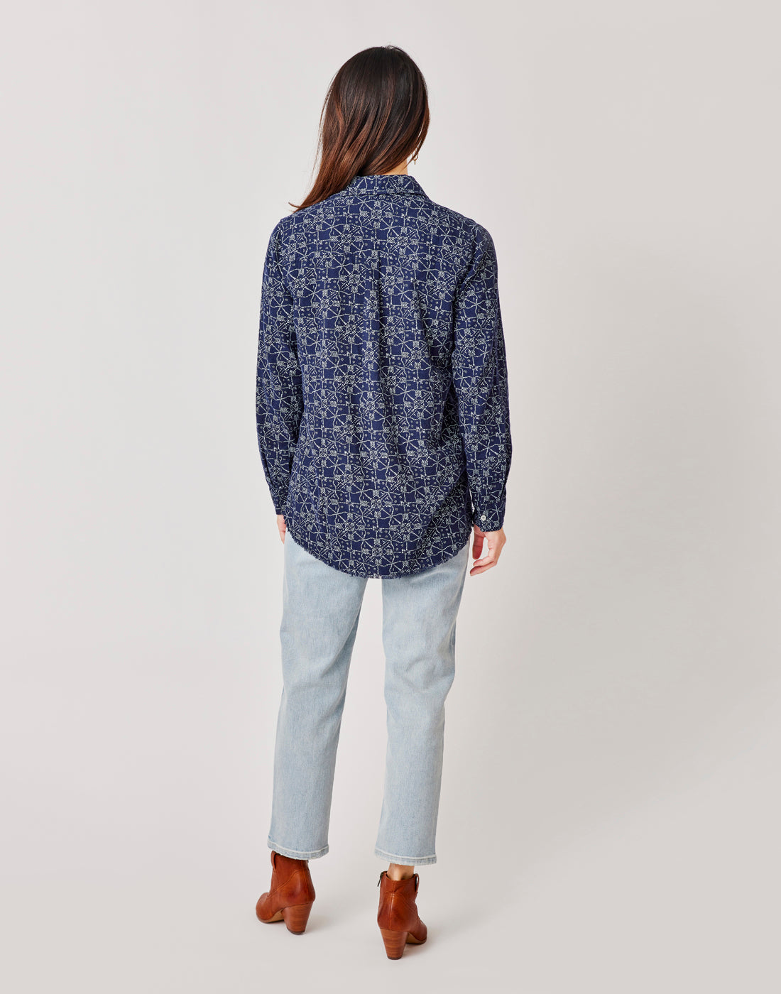 Sawyer Twill: Navy Bandana