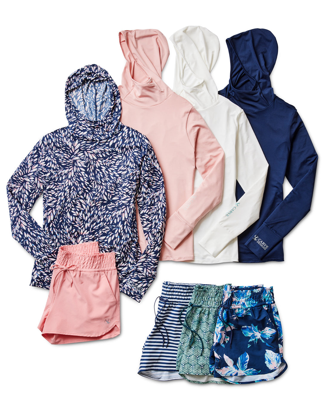 Alani Hooded Sunshirt: Cloud