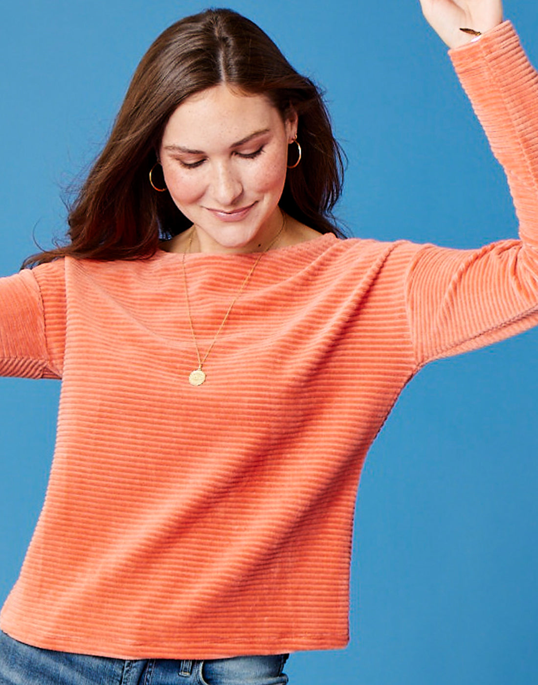 Annalise Top: Terracotta