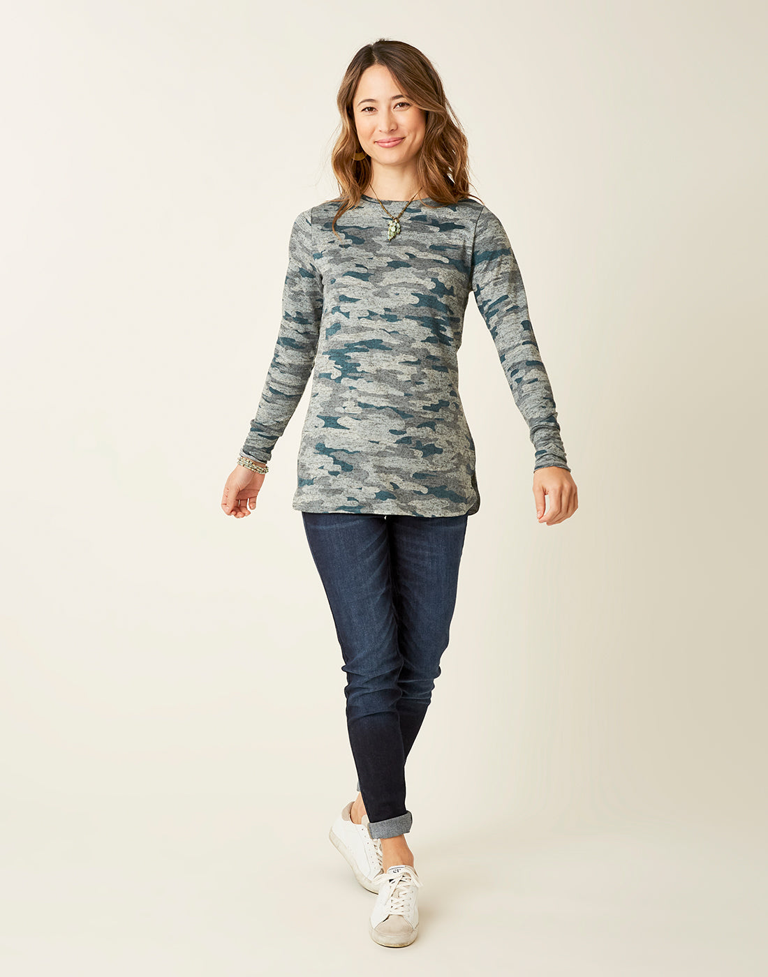 Chelsea Top: Camo - FINAL SALE