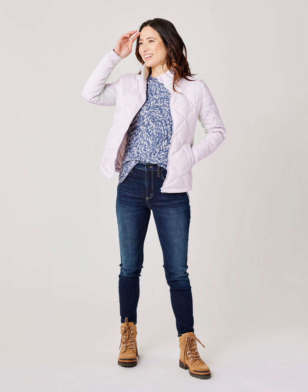Horizon Down Jacket: Lavender