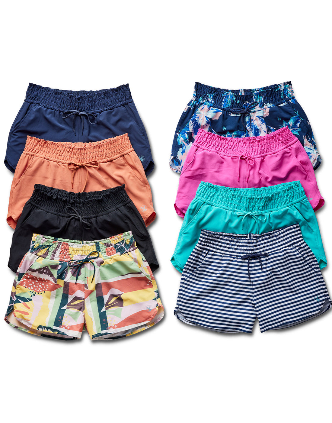 Bali Short: Navy Stripe