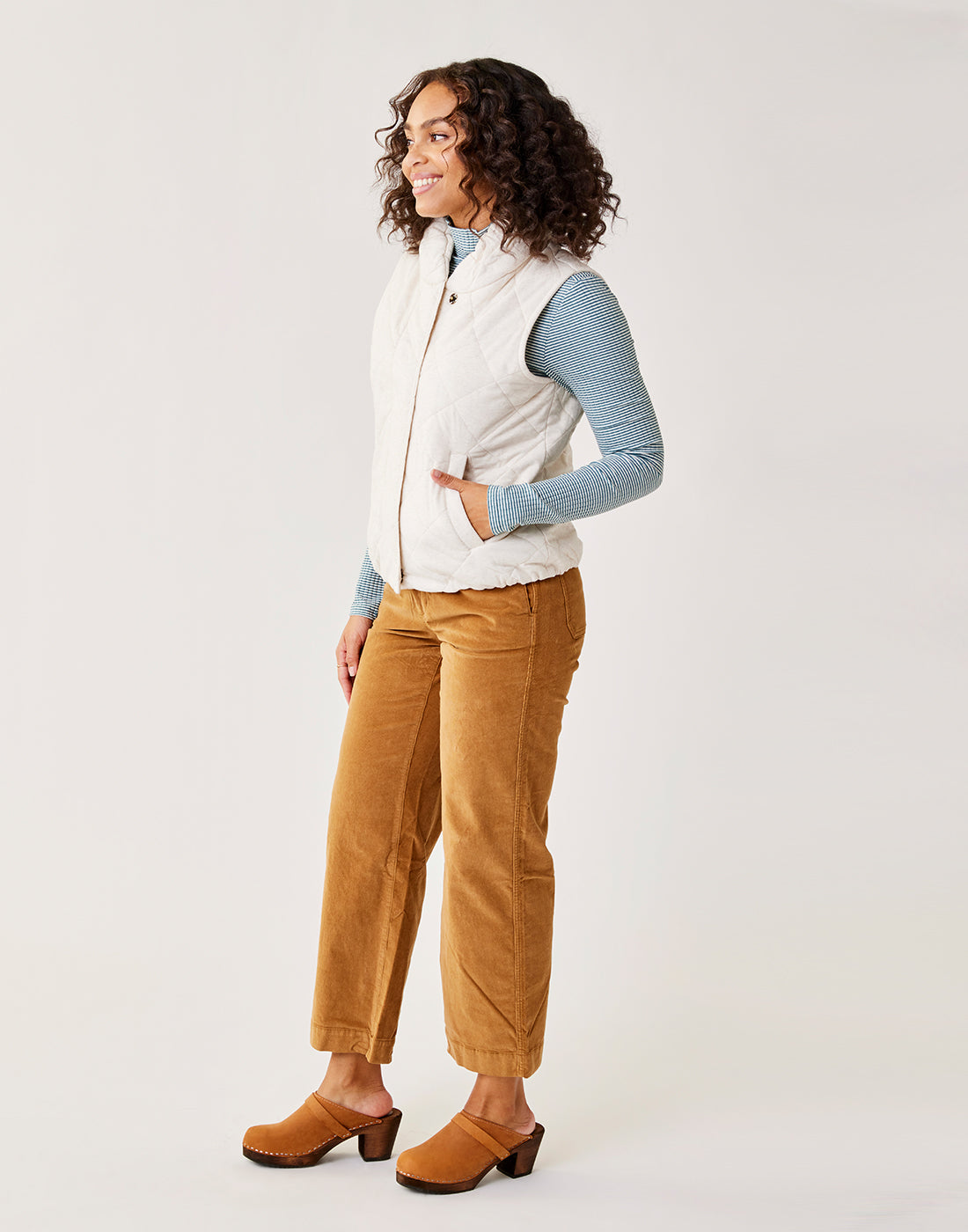 Betty Vest: Birch Heather