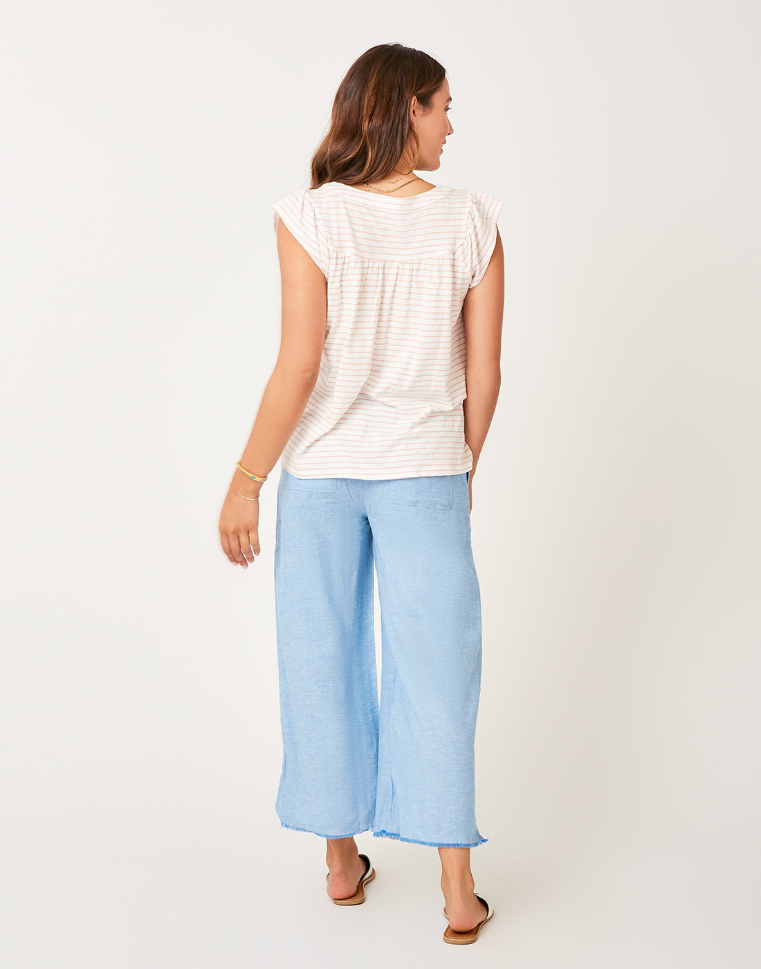 Blake Pant: Lt. Royal Chambray