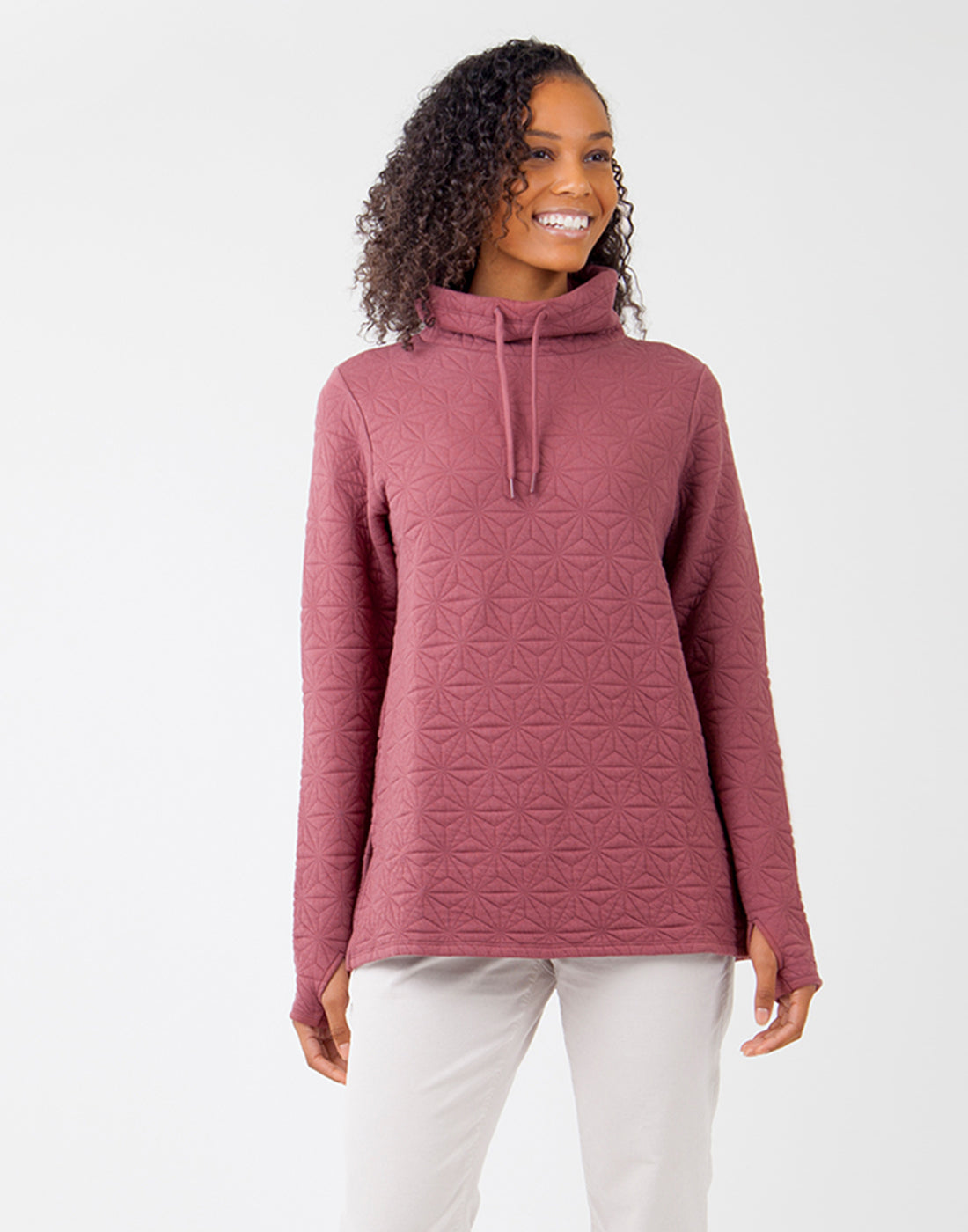 Milford Tunic : Brick