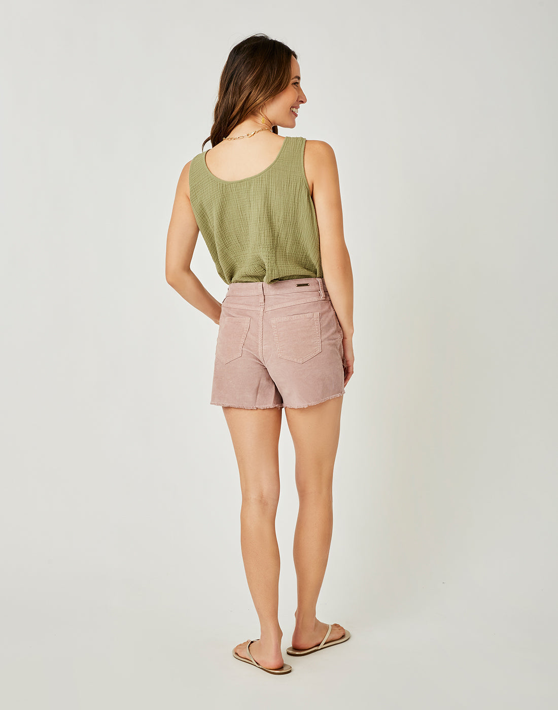 Oahu Hi Rise 4" Short: Fawn