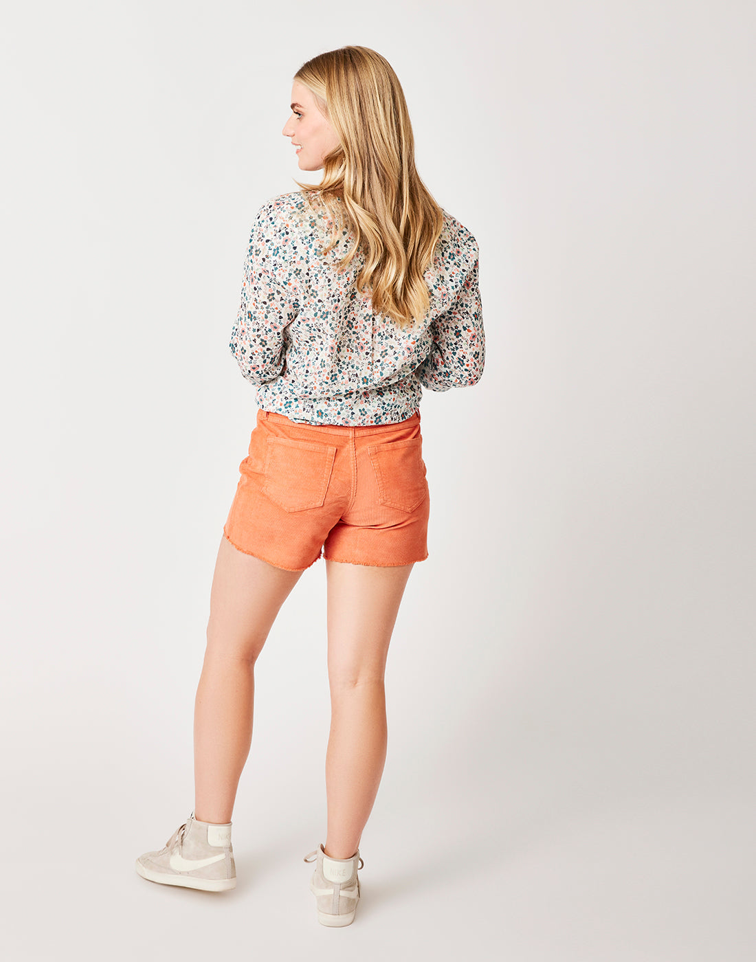 Oahu Hi Rise 4" Short: Terracotta