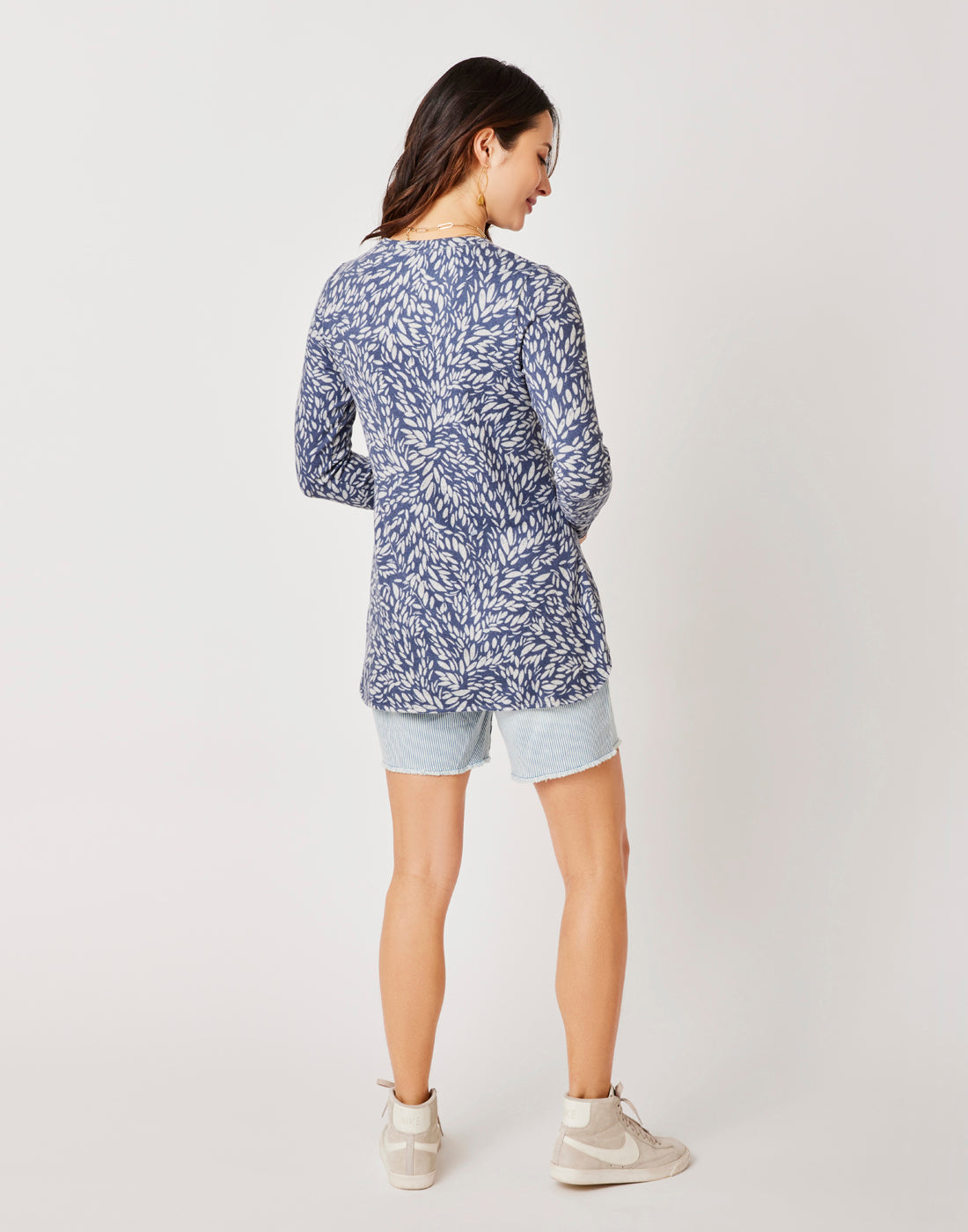 Chelsea Top: Navy Alta