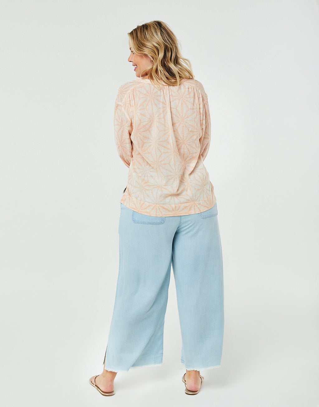 Davis Top: Guava Makai - FINAL SALE