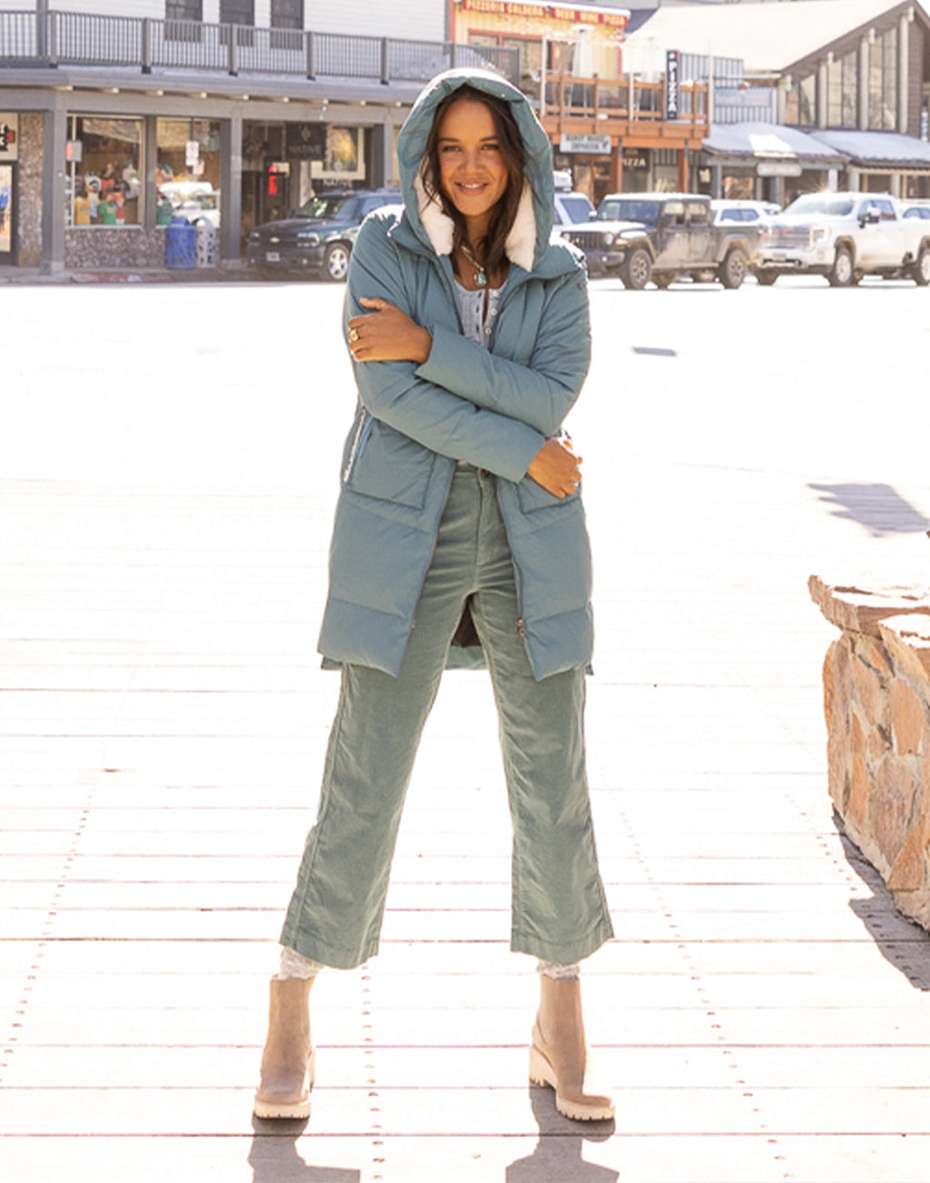 Davos Down Jacket: Hydro