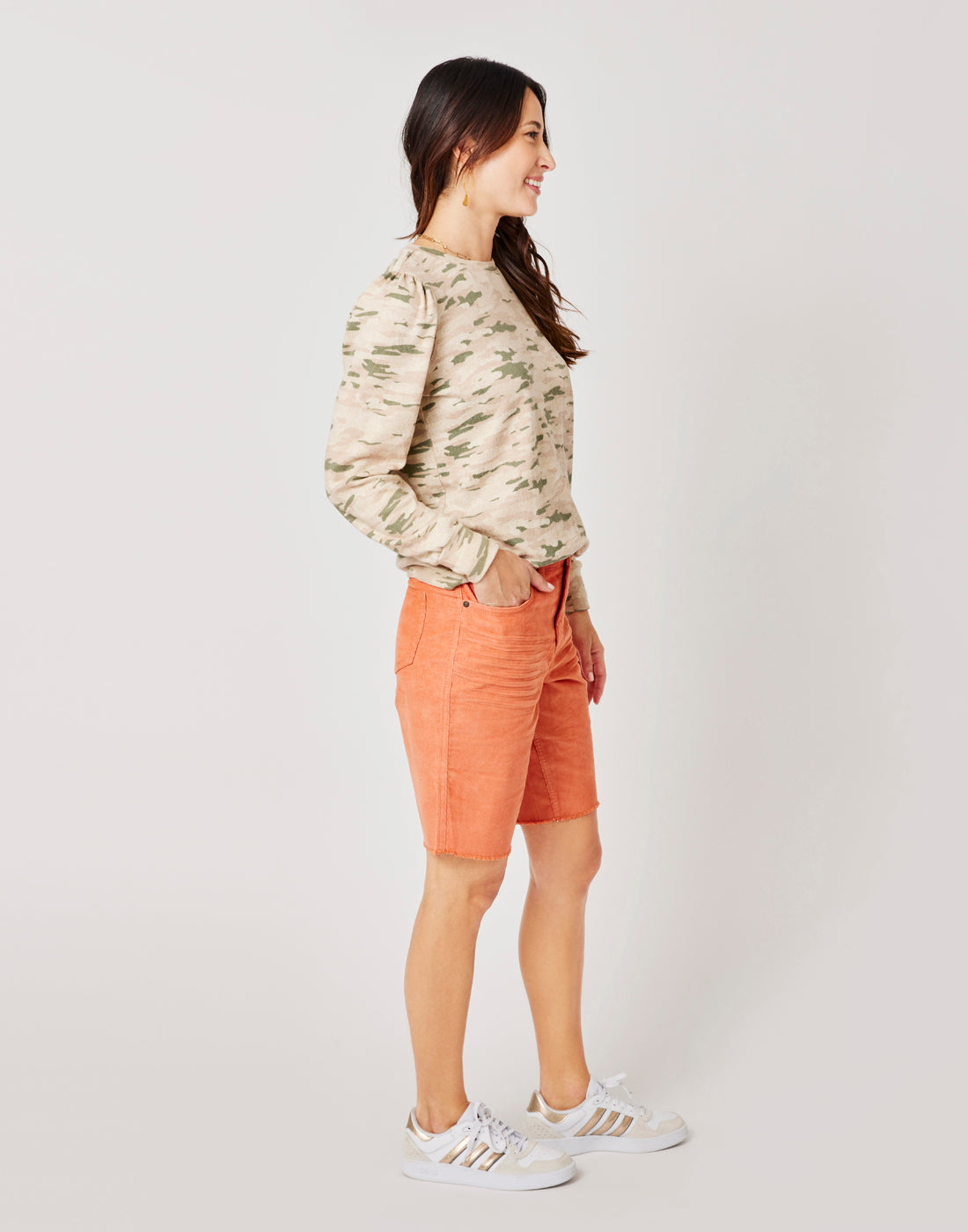 Oahu Hi Rise 10" Short: Terracotta