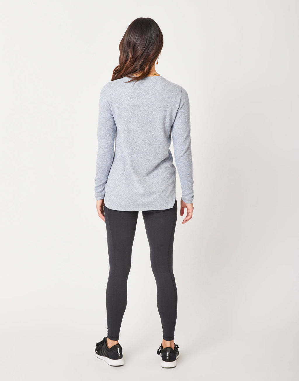 Chelsea Top: Navy Heather