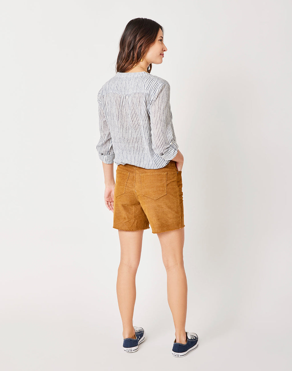Oahu Hi Rise 6" Short: Cocoa