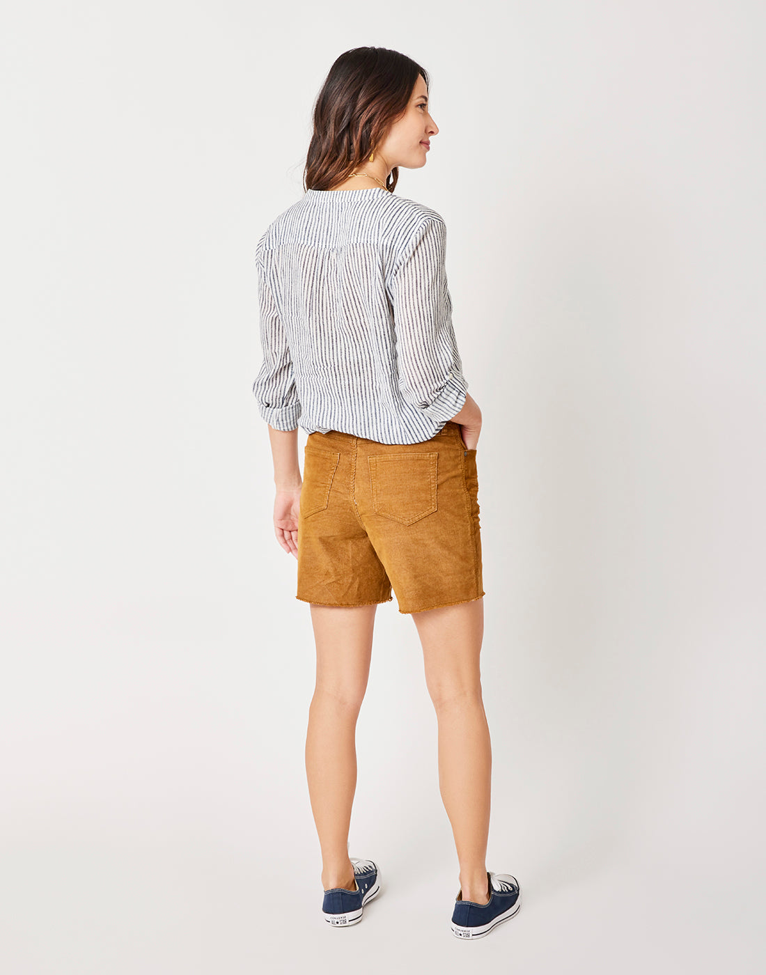 Oahu Hi Rise 6" Short: Cocoa