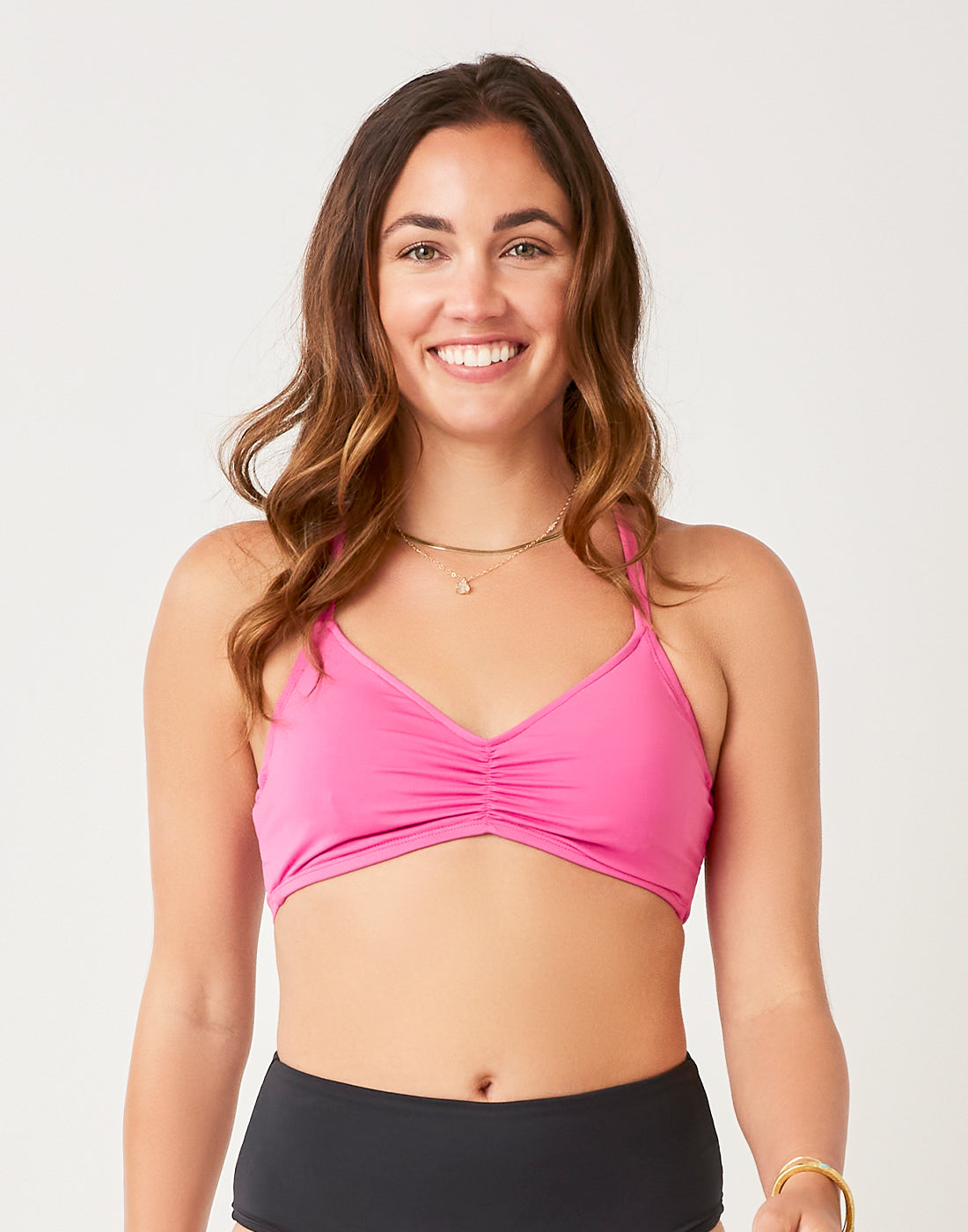 Camari Top: Fuchsia