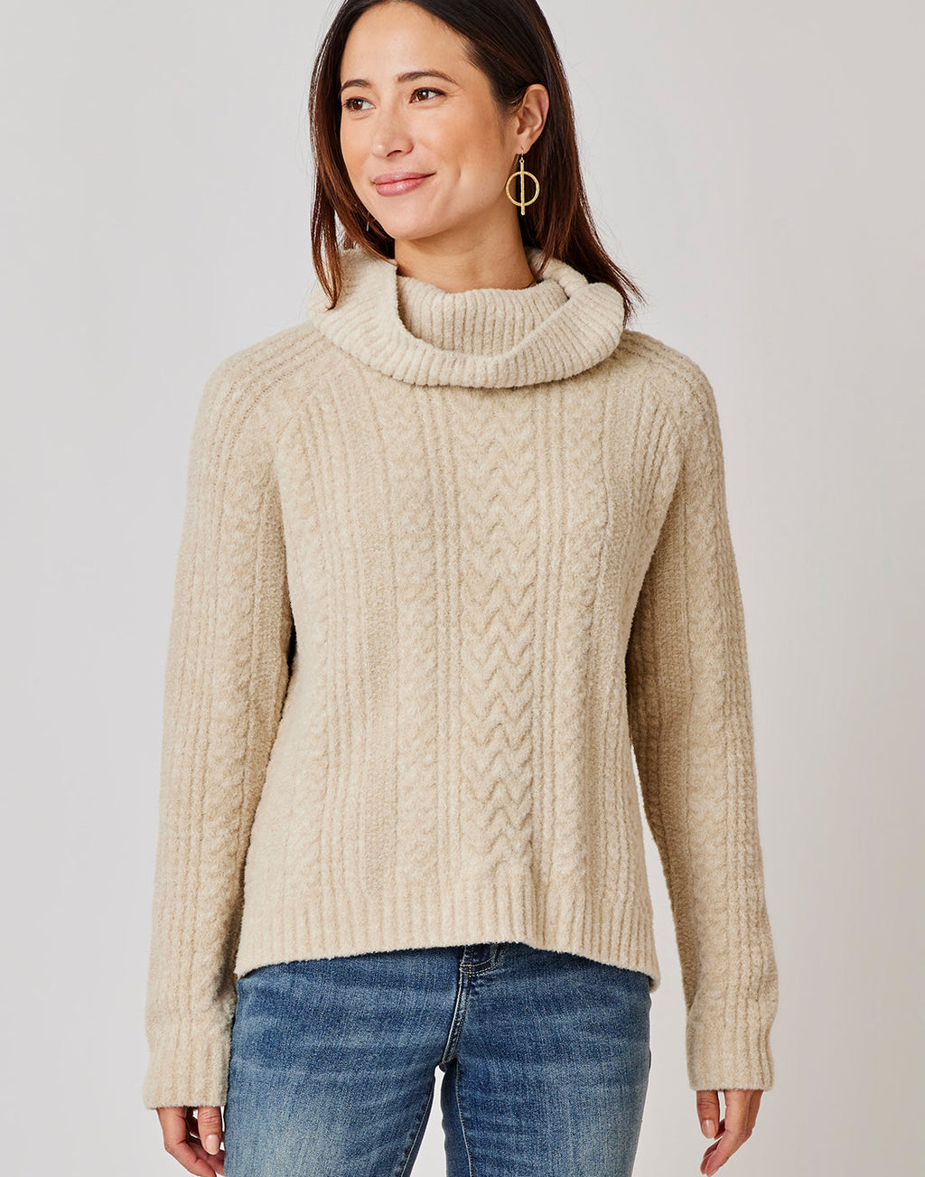 Field Sweater: Lt. Khaki Heather