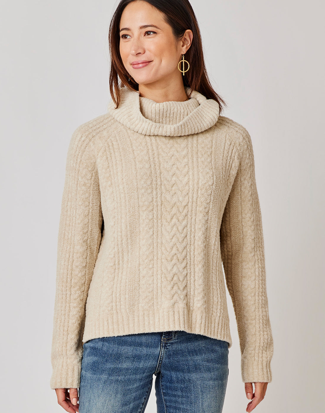 Field Sweater: Lt. Khaki Heather