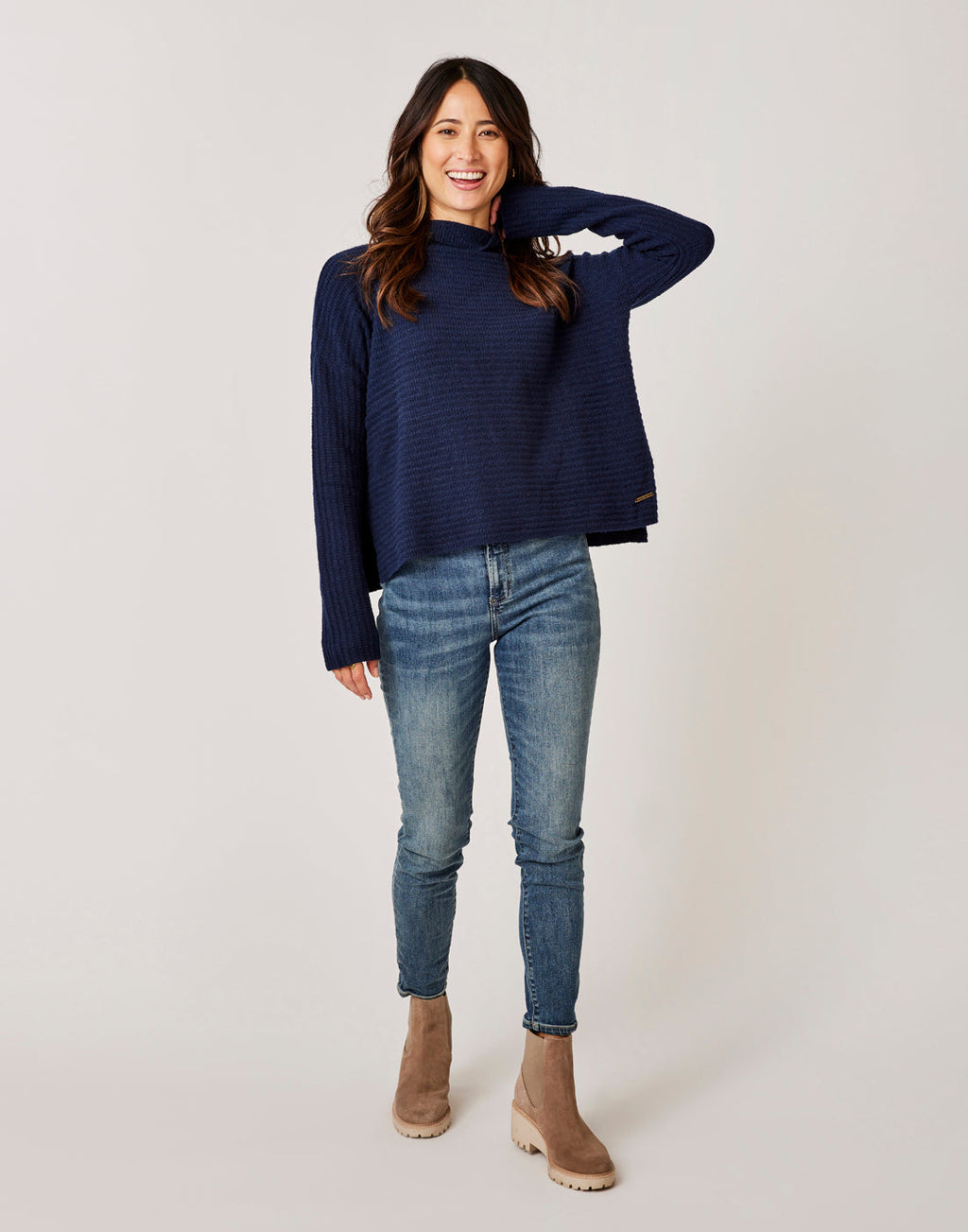 Livia Sweater: Navy