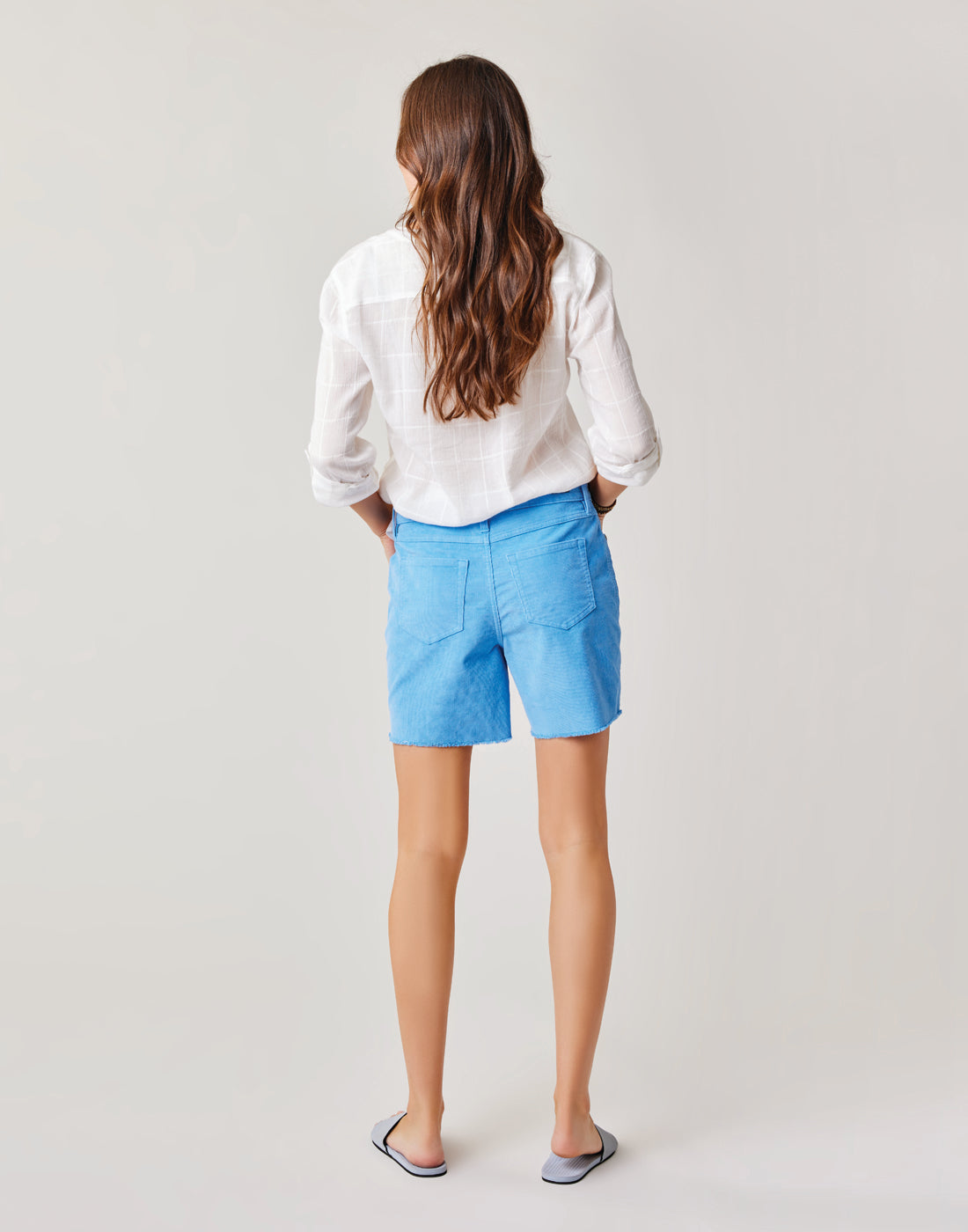 Oahu Hi Rise 6" Short: Bluebay