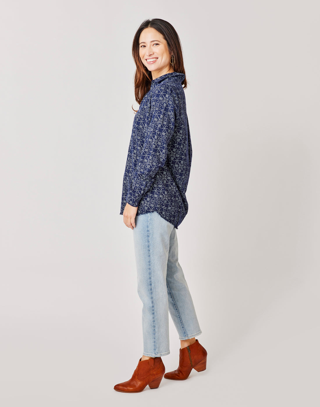 Sawyer Twill: Navy Bandana