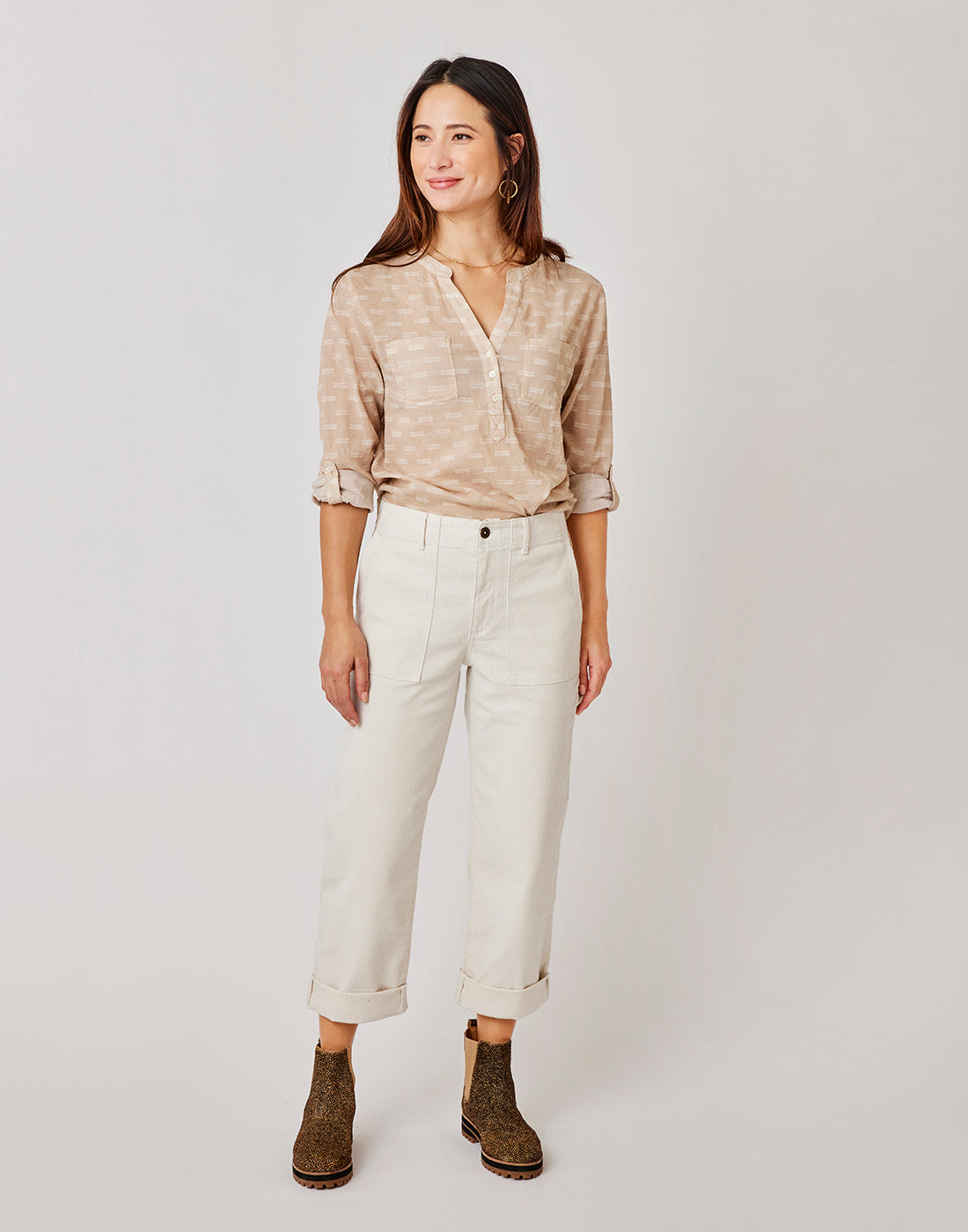 Corey Pant: Birch Stripe